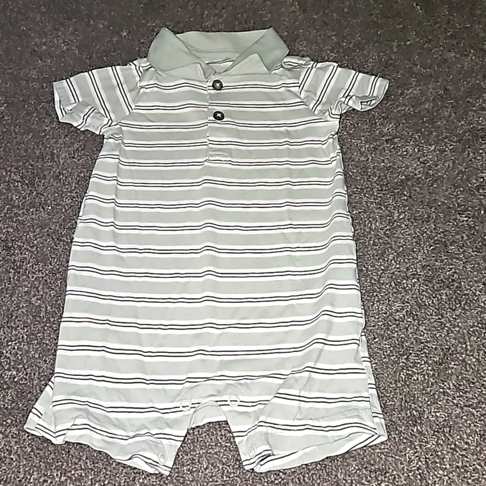 12 month short sleeved and shorts jumper.